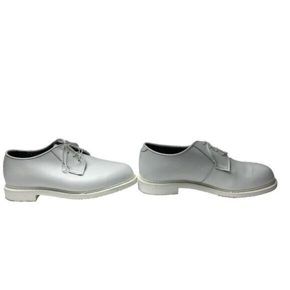 Bates Lites 7131New Women's White Leather Oxford Size 9.5 Medium Box & Tags - Picture 2 of 6
